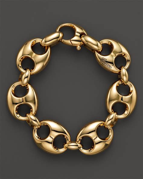 gucci bracelet 18k|vintage gucci gold bracelet.